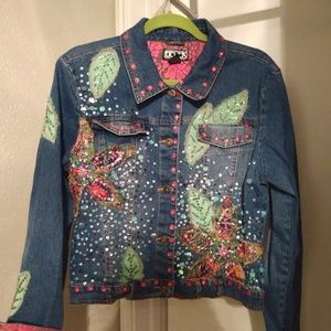 Berek Embellished Denim Jacket